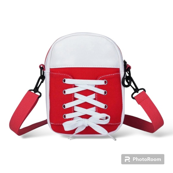 Women Canvas Bag Fashion Creative Personality Shoes Shape Shoulder Crossbody Bag - Picture 1 of 6